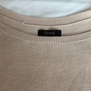 Quince Women's Crewneck Sweater in Beige